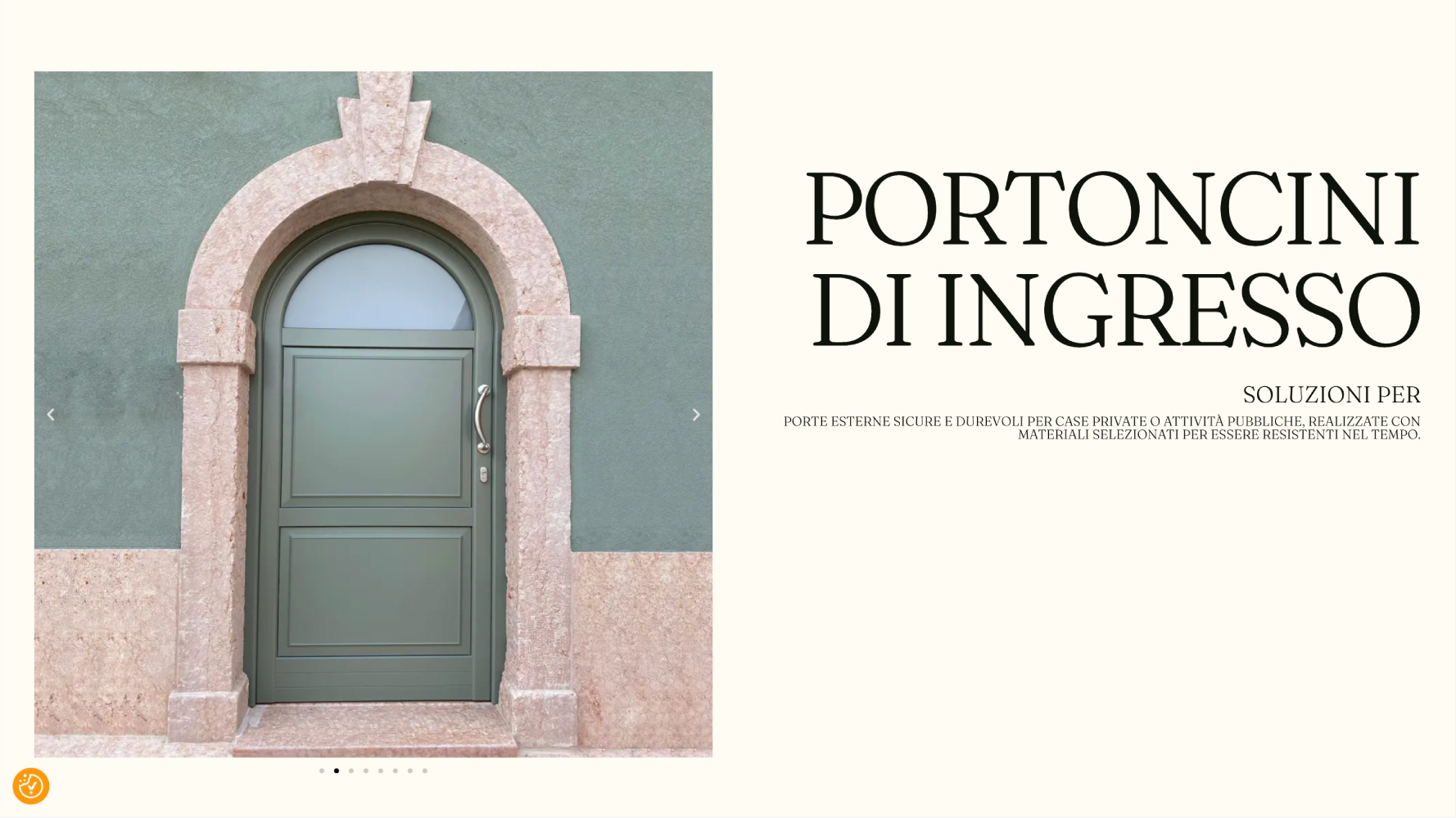 sito web semplice e di design