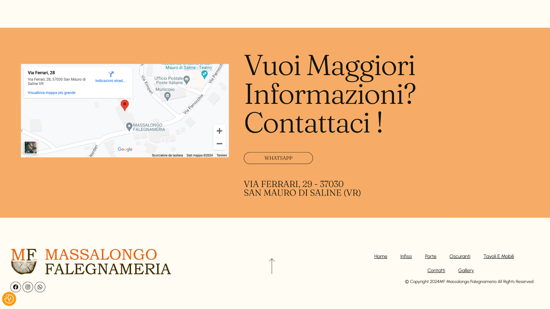 sito web semplice e di design